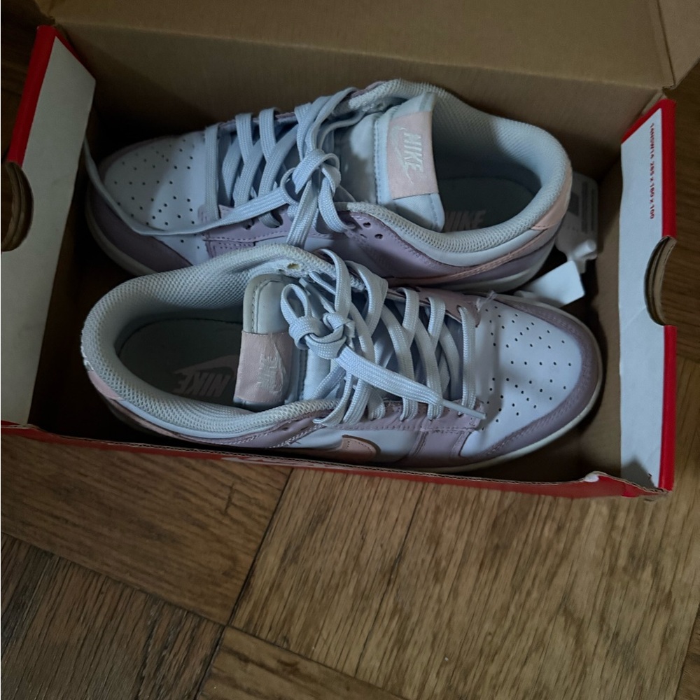 Nike Pastel Purple and White Athletic Shoes